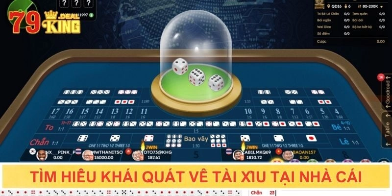 Tìm hiểu khái quát về tài xỉu tại nhà cái